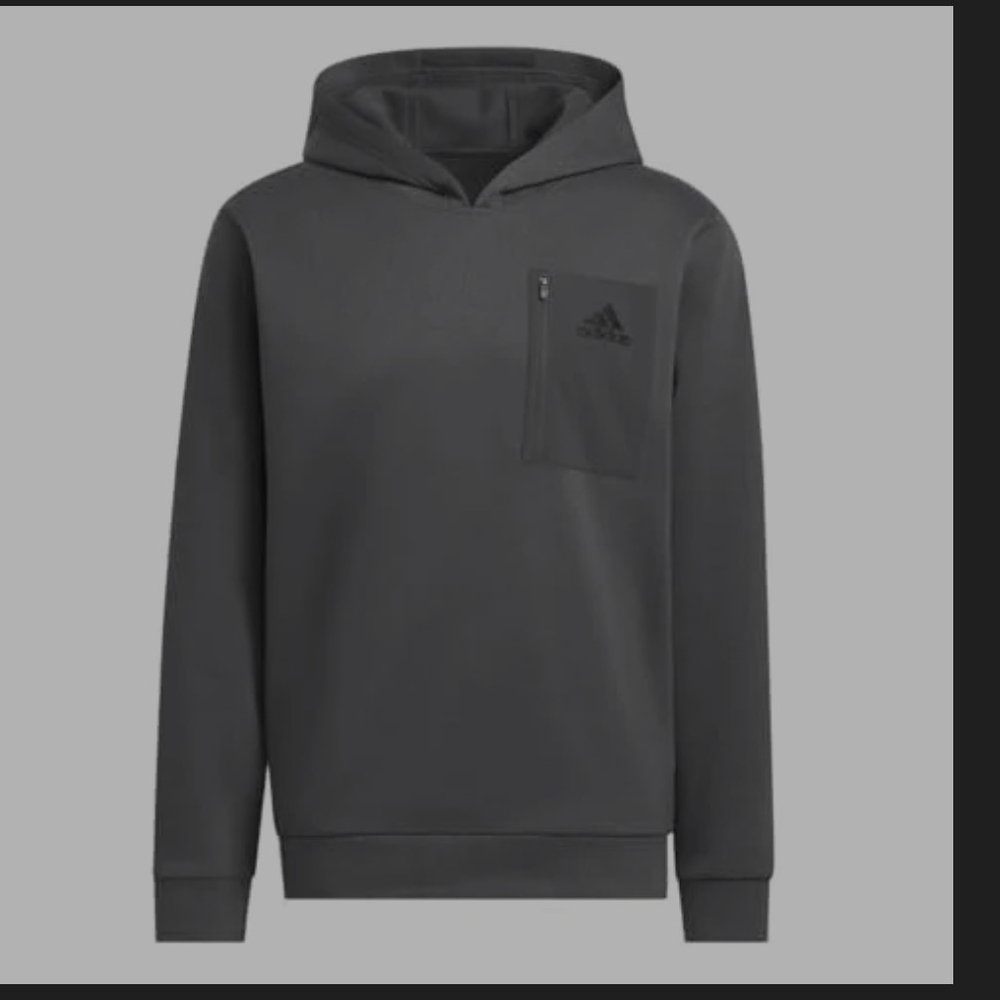 Adidas Men's  Hoodie  Gray Size 2XL
